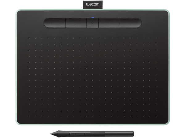 Wacom Intuos - Digitaliseringsenhet - elektromagnetisk - trådbunden - USB - Pistachio