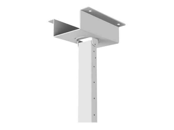 HI-ND Ceiling Mount and Telescope Pipe - Monteringssats (takmontering, teleskoppåle) - metall - vit - för P/N: CC4615-0101-01, CC5012-0101-01, CC5012