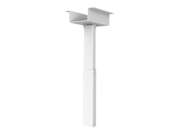HI-ND Ceiling Mount and Telescope Pipe - Monteringssats (takmontering, teleskoppåle) - metall - vit - för P/N: CC4615-0101-01, CC5012-0101-01, CC5012