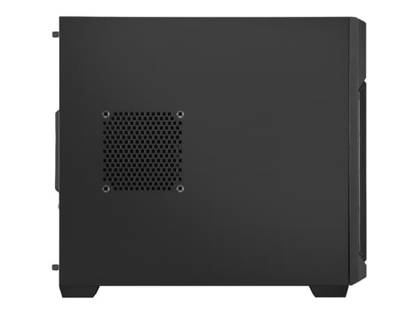 Sharkoon V1000 - Tower - micro ATX - ingen strømforsyning - svart - USB/lyd