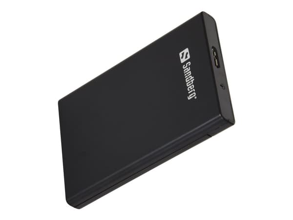 Sandberg USB 3.0 til SATA Box 2.5" - Lagringspakke - 2.5" - 1 kanal - SATA - USB 3.0