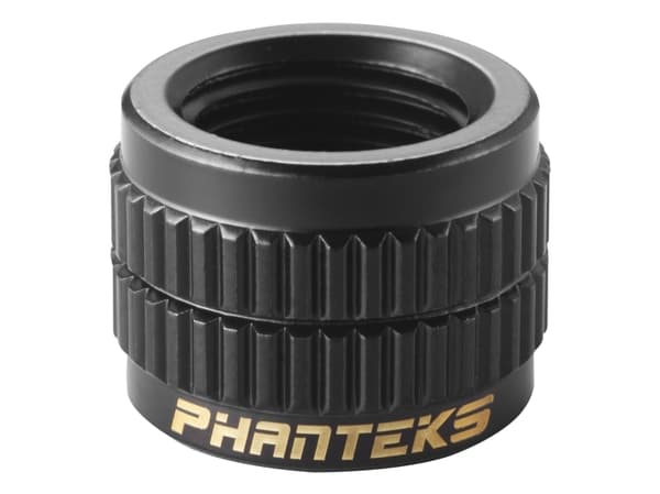 Phanteks Glacier F-F-liitin G1/4 musta (PH-FFA_BK_G1/4)