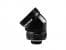 Phanteks PH-RA45_BK16, Adapter fitting, Metall, Sort, 45°, Hunkjønn, Hunkjønn
