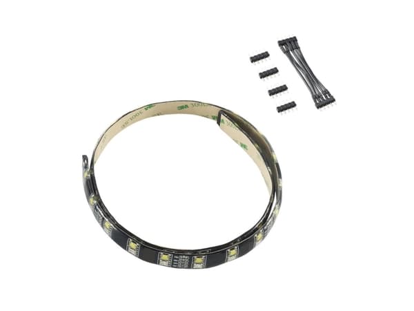 CableMod WideBeam Hybrid LED Strip - Belysning för systemkabinett (LED) - vit, RGB - 60 cm