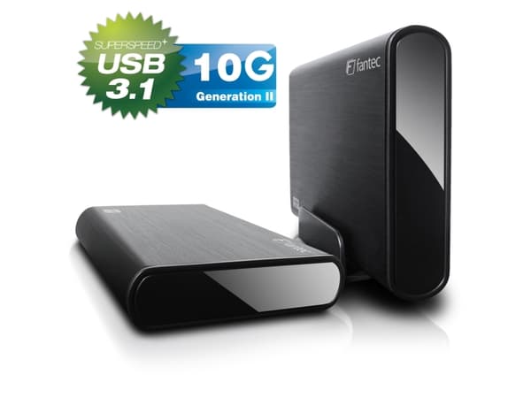 FANTEC DB-ALU31 - Förvaringslåda - 3.5" - SATA 6Gb/s - USB 3.1