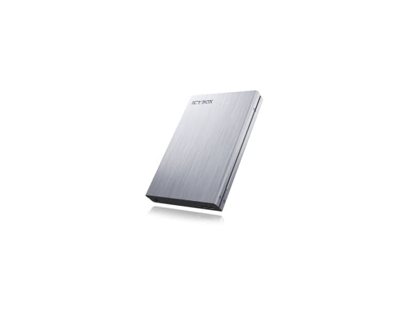 ICY BOX IB-241WP - Förvaringslåda - 2.5" - SATA 6Gb/s - USB 3.0 - antracit