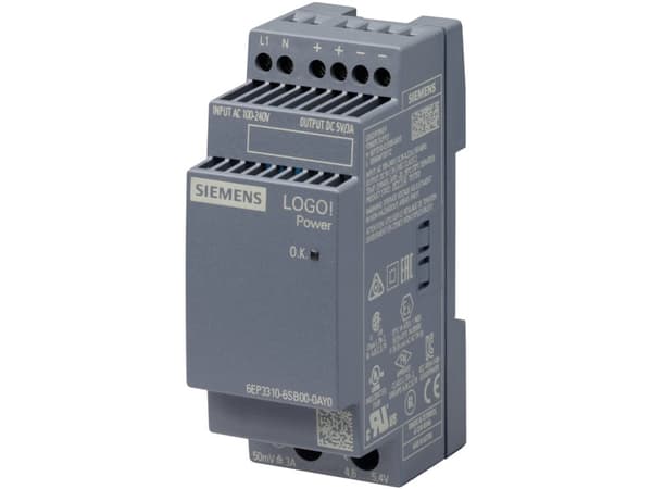 Siemens 6EP3310-6SB00-0AY0, Innendørs, Flerfarget, Østerike, 140 g, 67 mm, 56 mm Flerfarget