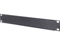 Miniatyrbilde 3 av 5: Intellinet 714822, Blankt panel, Sort, Stål, 1U, 10", 25,4 cm (10")