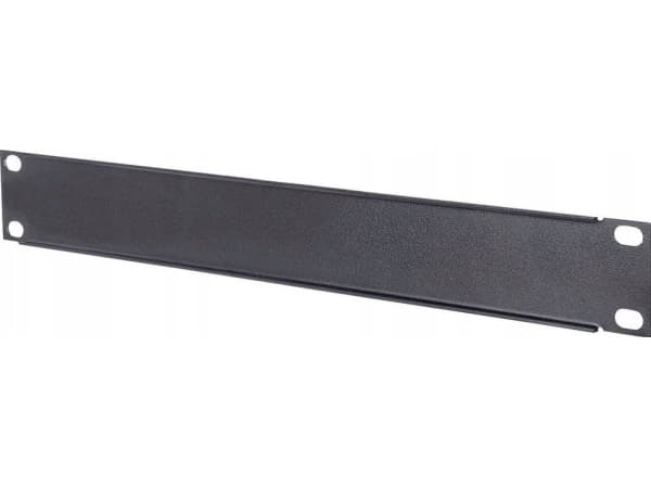 Intellinet 714822, Blankt panel, Sort, Stål, 1U, 10", 25,4 cm (10")