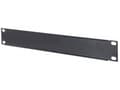 Miniatyrbilde 1 av 5: Intellinet 714822, Blankt panel, Sort, Stål, 1U, 10", 25,4 cm (10")