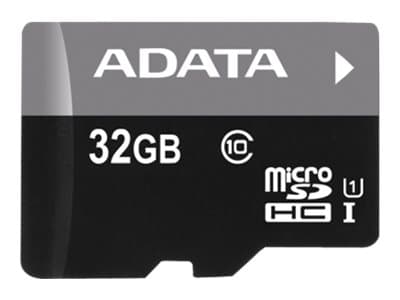 ADATA Premier - Flashminnekort (microSDHC til SD-adapter inkludert) - 32 GB - UHS Class 1 / Class10 - microSDHC UHS-I - for detaljhandel