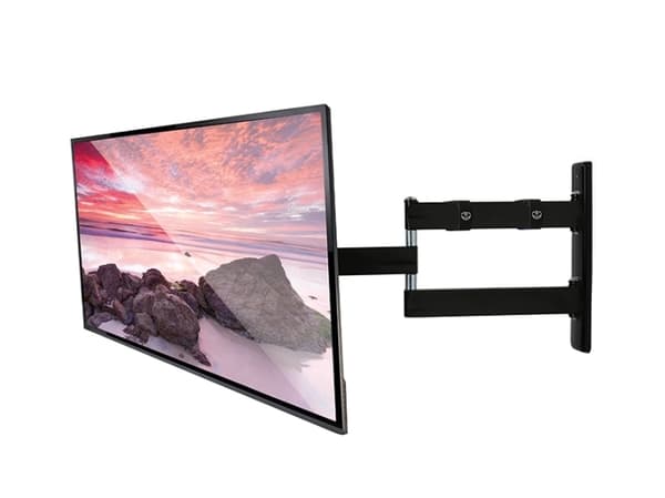 B-Tech BT7513, 71,1 cm (28"), 15 kg, 75 x 75 mm, 100 x 100 mm, -10 - 17°, Svart