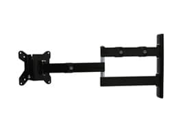 B-Tech BT7513, 71,1 cm (28"), 15 kg, 75 x 75 mm, 100 x 100 mm, -10 - 17°, Svart Svart