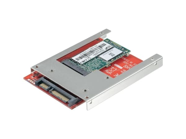 Renkforce Interface-konverter [1x SATA-kombi-stik 15+7-pol. - 1x mSATA-bøsning]