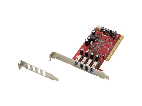 Renkforce 4 port USB 3.0-styrkort USB-A PCI