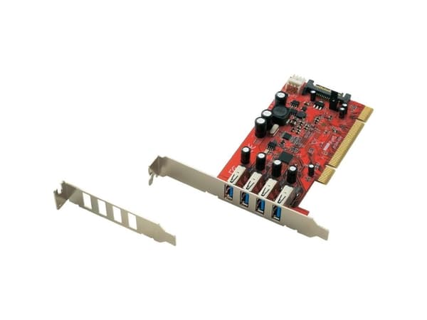Renkforce 4 port USB 3.0-styrkort USB-A PCI