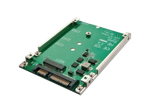 Renkforce Interface-konverter [1x SATA-kombi-stik 15+7-pol. - 1x M.2 NGFF]