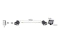 Miniatyrbild 2 av 5: Renkforce RF-569616, RJ-45, DVI-D 29 pin, Svart