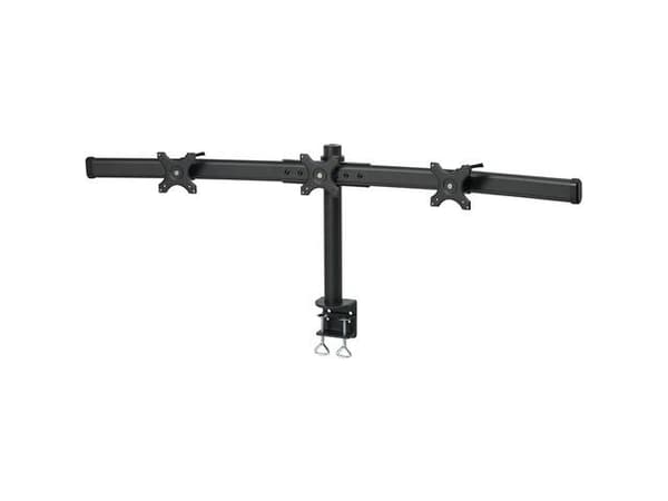 SpeaKa Professional SP-1664324, Klämma/Genomgående skruv, 24 kg, 33 cm (13"), 61 cm (24"), 100 x 100 mm, Svart Svart