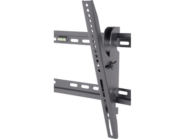 SpeaKa Professional SP-2110012, 2,03 m (80"), 75 x 75 mm, 800 x 400 mm, -15 - 5°, Stål, Svart