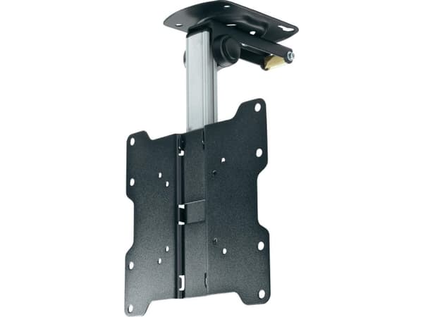 SpeaKa Professional SP-2518252, 94 cm (37"), 75 x 75 mm, 200 x 200 mm, -90 - 30°, Gjuten aluminium, Stål, Svart, Silver