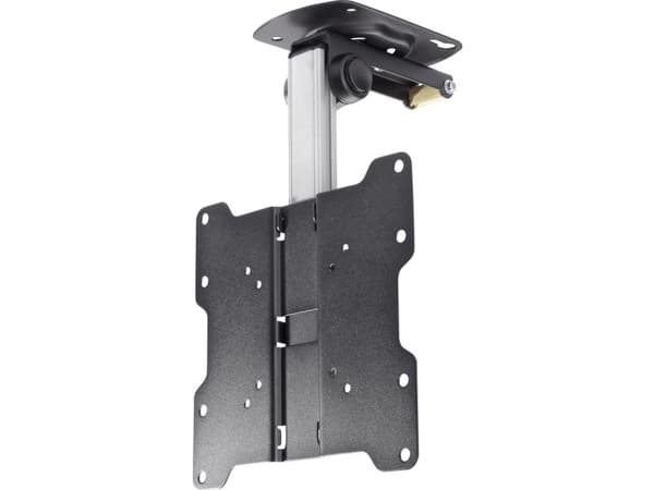 SpeaKa Professional SP-2518252, 94 cm (37"), 75 x 75 mm, 200 x 200 mm, -90 - 30°, Gjuten aluminium, Stål, Svart, Silver