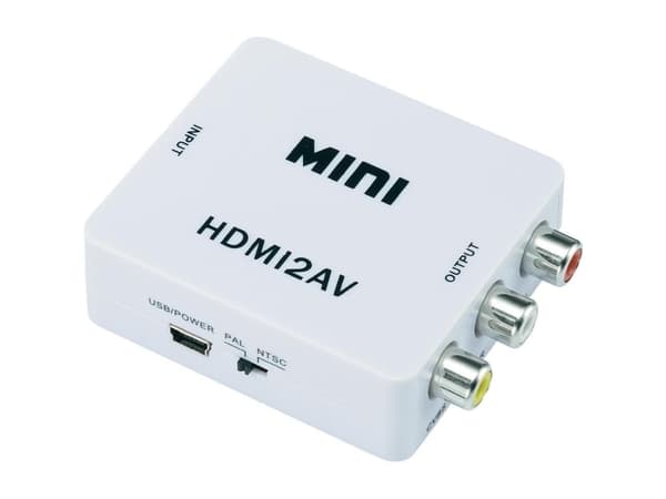 AV Konverter [HDMI - Composite (phono)] 1920 x 1080 Pixel SpeaKa Professional SP-HDMI2AV