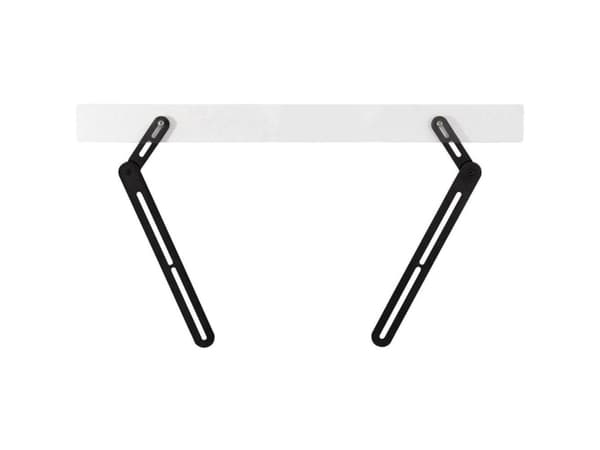 SpeaKa Professional Easy Soundbar Bracket Movable Black 1 Paar