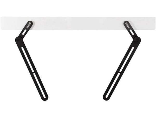 SpeaKa Professional Easy Soundbar Bracket Movable Black 1 Paar