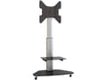 Miniatyrbilde 2 av 5: SpeaKa Professional SP-TVRW-01, 139,7 cm (55"), 75 x 75 mm, 400 x 400 mm, 0 - 45°, Glass, Stål, Sort, Sølv