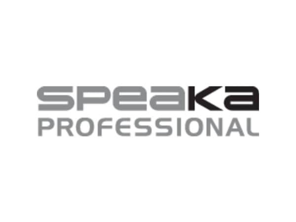 SpeaKa Professional Högtalare väggfäste Vridbart och svängbart Avstånd mellan väggar (max.): 6,4 cm Svart 1 par