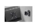 Pikkukuva 3 / 5: SpeaKa Professional SP-6012040, 25 kg, 33 cm (13"), 68,6 cm (27"), 75 x 75 mm, 100 x 100 mm, Musta