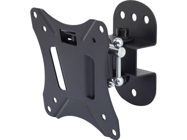 SpeaKa Professional SP-6012040, 25 kg, 33 cm (13"), 68,6 cm (27"), 75 x 75 mm, 100 x 100 mm, Musta
