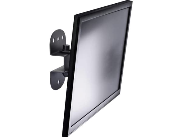 SpeaKa Professional SP-6012040, 25 kg, 33 cm (13"), 68,6 cm (27"), 75 x 75 mm, 100 x 100 mm, Musta