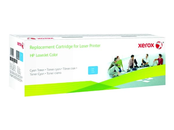 Xerox - Cyan - kompatibel - tonerpatron (alternativ for: HP CF401X) - for HP Color LaserJet Pro M252dn, M252dw, M252n, MFP M277c6, MFP M277dw, MFP M2