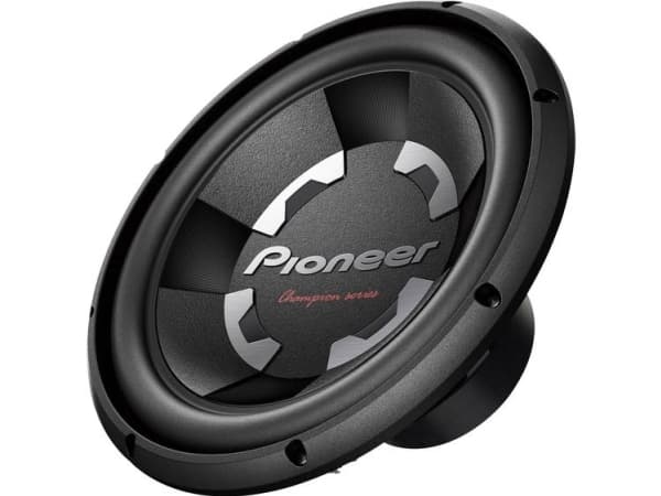 Pioneer TS-300D4, 30,5 cm (12"), subwooferdriver, aktiv subwoofer, 400 W, 20 - 100 Hz, 4 ohm (O)