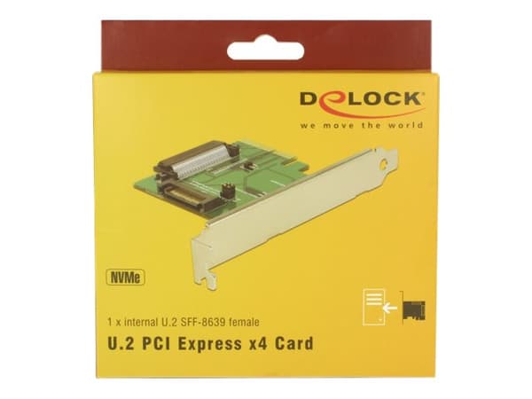 Delock - Grensesnittsadapter - Ultra M.2 Card - lav profil - PCIe 3.0 x4