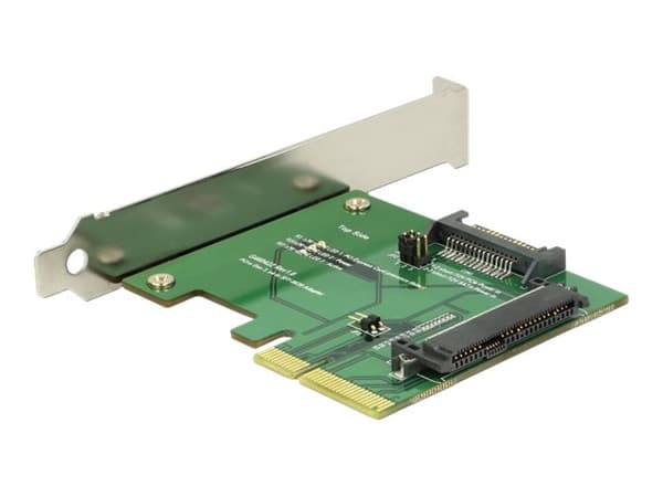 Delock - Grensesnittsadapter - Ultra M.2 Card - lav profil - PCIe 3.0 x4 Grønn