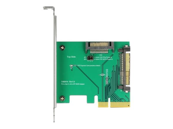 Delock - Grensesnittsadapter - Ultra M.2 Card - lav profil - PCIe 3.0 x4