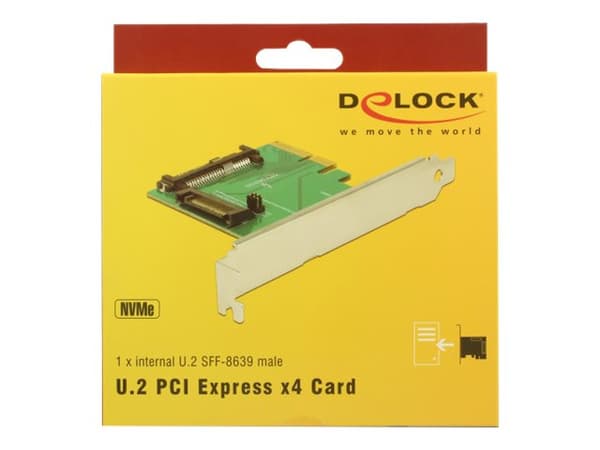 Delock - Grensesnittsadapter - Ultra M.2 Card - lav profil - PCIe 3.0 x4