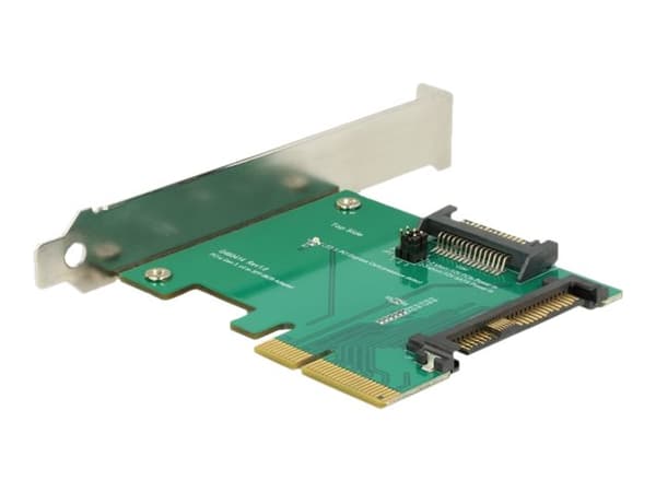 Delock - Grensesnittsadapter - Ultra M.2 Card - lav profil - PCIe 3.0 x4 Grön