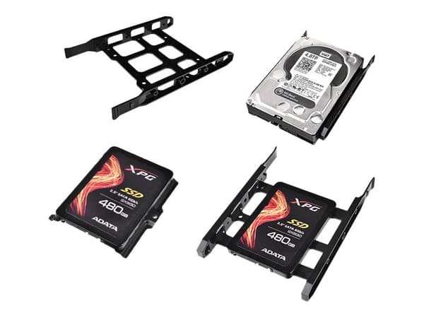 Thermaltake Versa J21 - Tempered Glass Edition - tower - ATX - ingen strömförsörjning (PS/2) - USB/ljud Svart