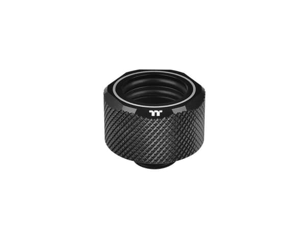Thermaltake Pacific C-PRO G1/4 PETG 16mm OD - nestejäähdytysjärjestelmän puristusliitin - musta