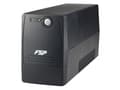 Miniatyrbilde 3 av 5: FSP FP 600 - UPS - AC 110-120/220-240 V - 360 watt - 600 VA - 7 Ah - utgangskontakter: 2