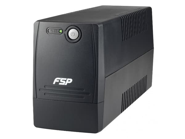 FSP FP 600 - UPS - AC 110-120/220-240 V - 360 watt - 600 VA - 7 Ah - utgangskontakter: 2