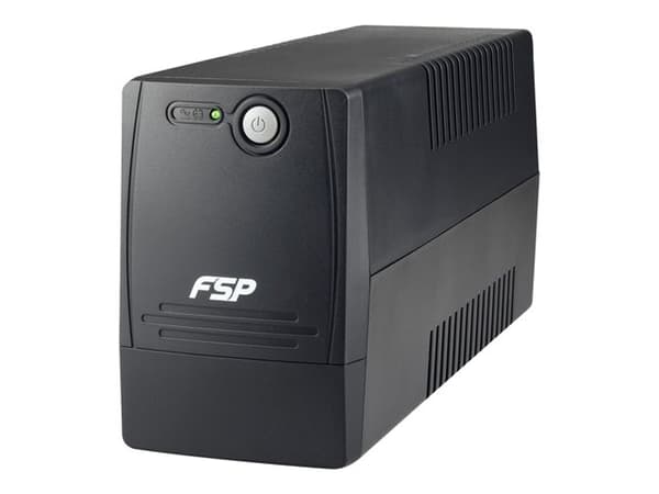FSP FP 600 - UPS - AC 110-120/220-240 V - 360 watt - 600 VA - 7 Ah - utgangskontakter: 2