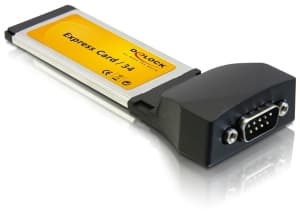 Delock Express Card to 1x serial - Seriell adapter - ExpressCard - RS-232