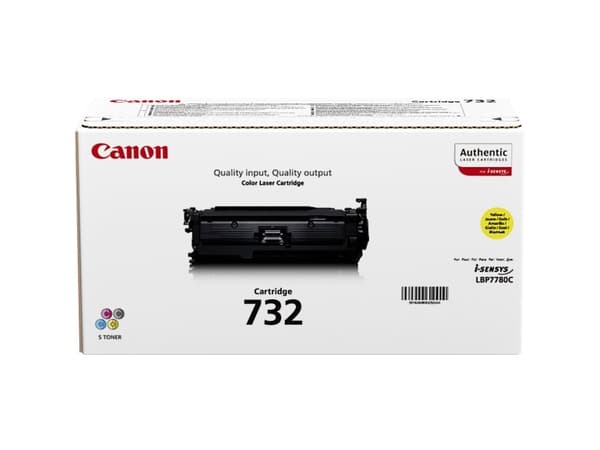 Canon 732 Y - Gul - original - tonerpatron - for i-SENSYS LBP7780Cx