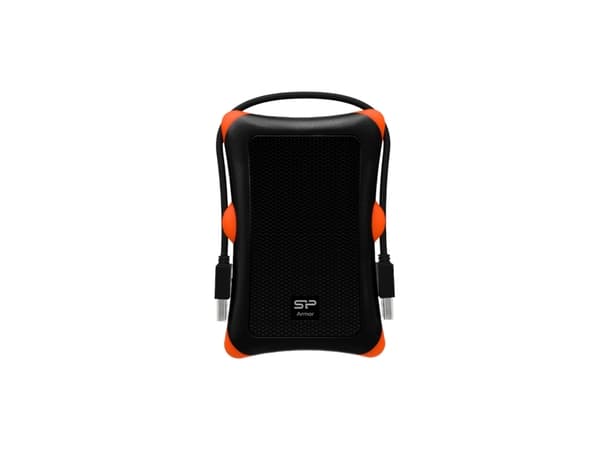 Silicon Power Armor A30 - Lagringspakning - 2,5" - SATA 6Gb/s - USB 3.2 (Gen 1) - sort