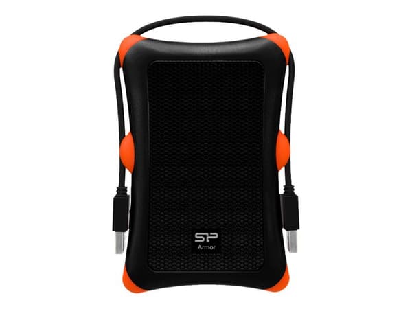 Silicon Power Armor A30 - Lagringspakning - 2,5" - SATA 6Gb/s - USB 3.2 (Gen 1) - sort